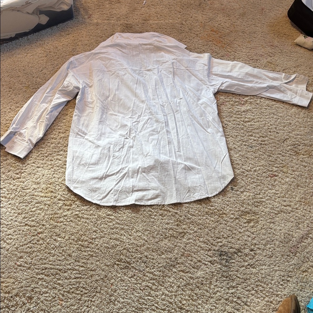 White button down shirt Amazon - Picture 3 of 3